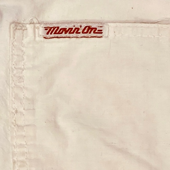 Levi’s Movin On Shorts - RARE, Early 1980’s, Cotton-high waist drawstring shorts - Picture 4 of 7